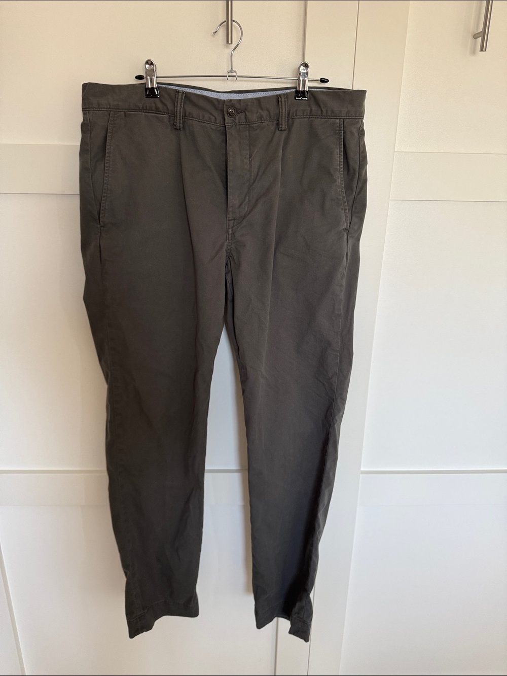 Polo by Ralph Lauren Men's Charcoal Bedford Chino Pants 34x32